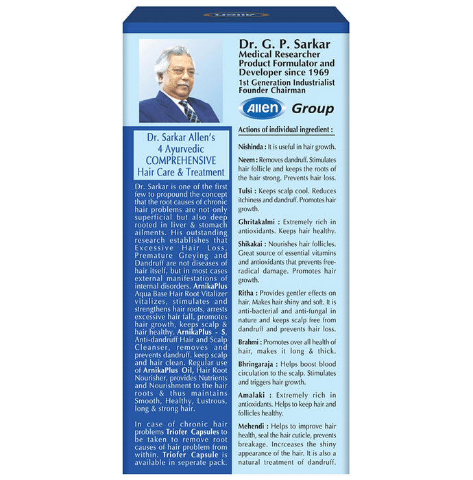 Allen Laboratories ArnikaPlus-S Anti-Dandruff Hair & Scalp Cleanser (100ml Each)