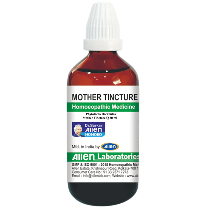 Allen Laboratories Phytolacca Decamdra Mother Tincture Q - Classic Derma