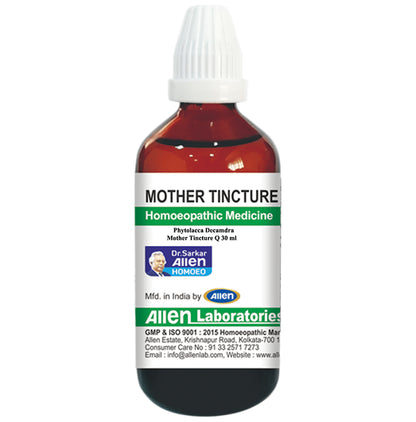 Allen Laboratories Phytolacca Decamdra Mother Tincture Q - Classic Derma