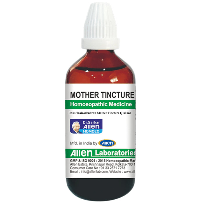 Allen Laboratories Rhus Toxicodendron Mother Tincture Q - Classic Derma