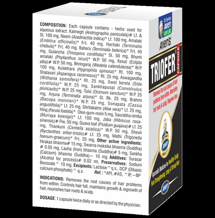 Allen Laboratories Triofer Capsules (60 Each)