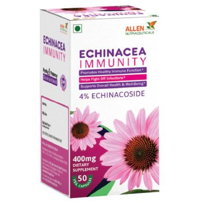 Allen Nutraceutical Echinacea Immunity 400mg Capsule - Classic Derma