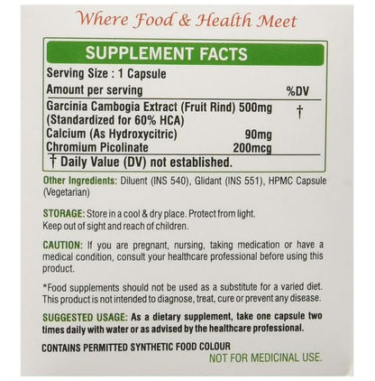 Allen Nutraceutical Garcinia Cambogia Capsule