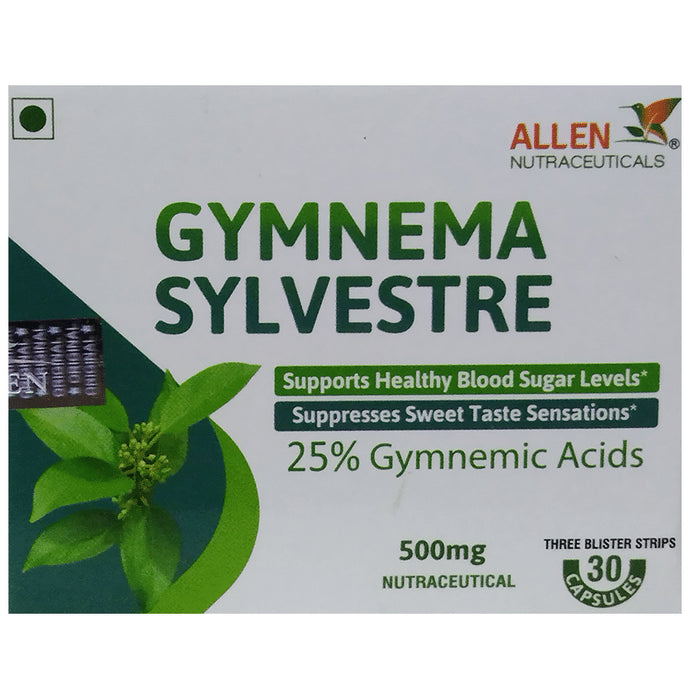Allen Nutraceutical Gymnema Sylvestre Vegetaraian Capsule - Classic Derma