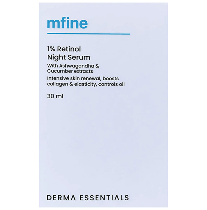 Mfine 1% Retinol Night Serum - Classic Derma