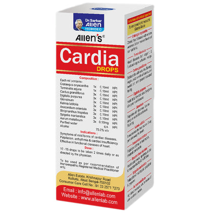 Allen's Cardia Drops (30ml Each)