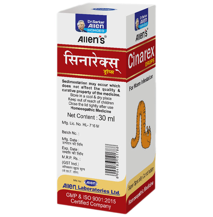 Allen's Cinarex Drop (30ml Each)