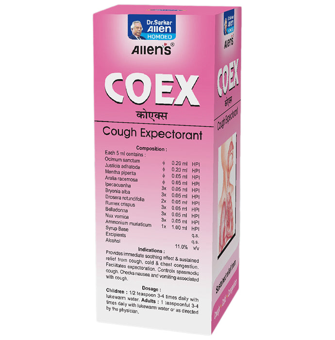 Allen's Coex Cough Expectorant (110ml Each)