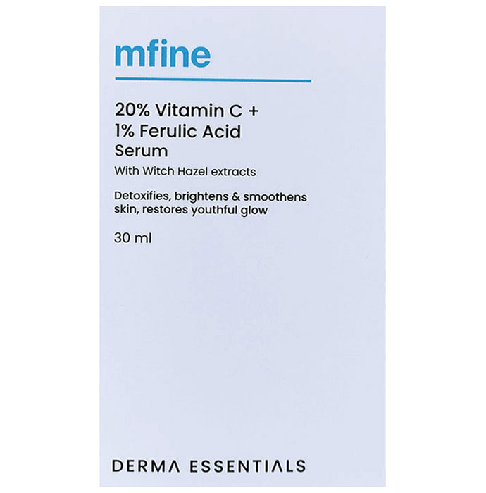 Mfine 20% Vitamin C + 1% Ferulic Acid Serum - Classic Derma