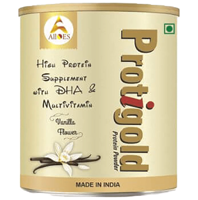 Alloes Protigold Protein Powder Vanilla - Classic Derma