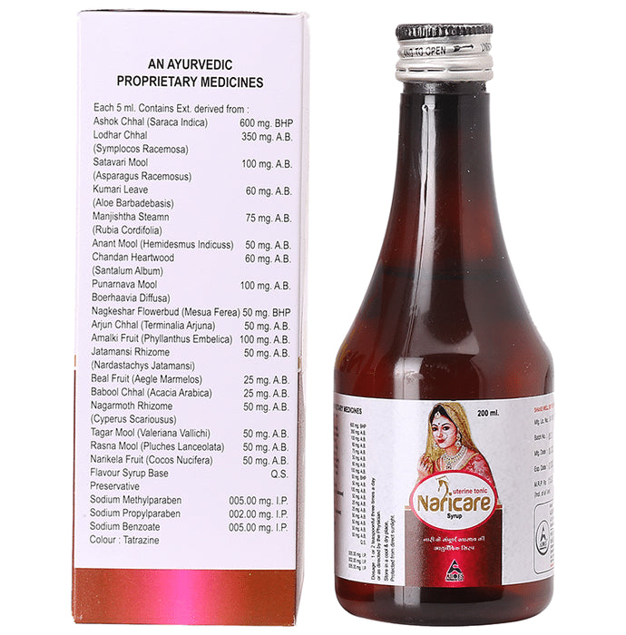 Alloes Uterine Tonic Nari Care Syrup