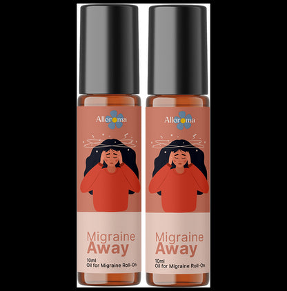Alloroma Migraine Away Roll-On Oil (10ml Each) - Classic Derma
