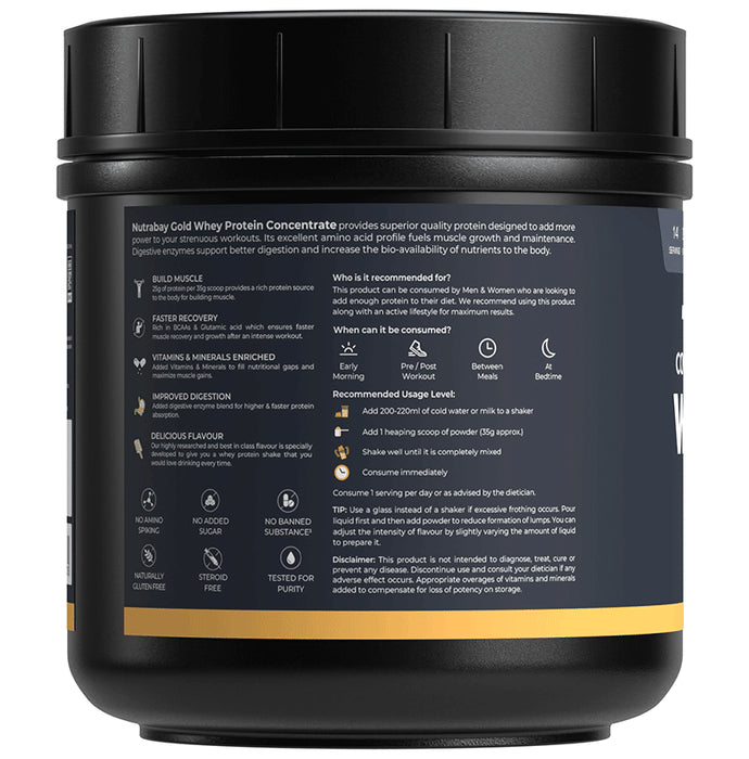 Nutrabay Concentrate Whey Protein Powder Malai kulfi