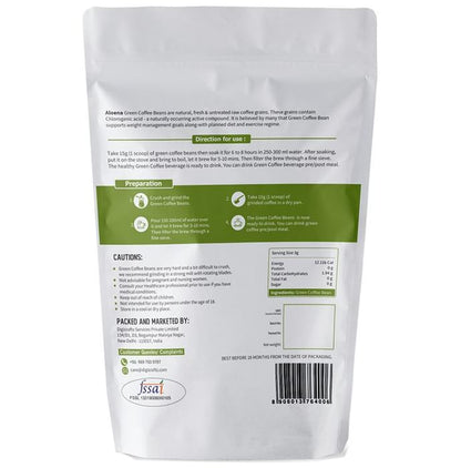 Aloena Unroasted Arabica Green Coffee Beans