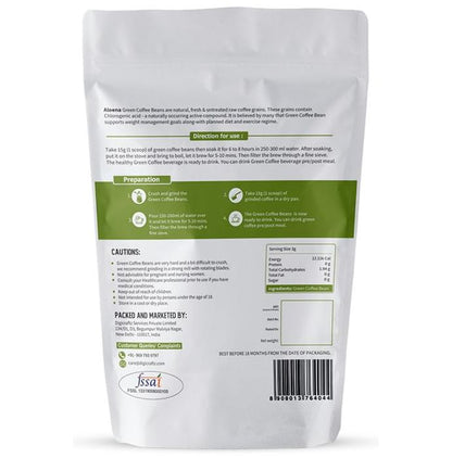 Aloena Unroasted Arabica Green Coffee Beans
