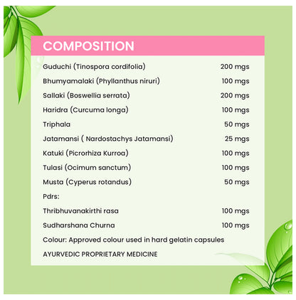 Alopa A3 Forte Capsule for Fever, Pain Relief and Immunity Booster