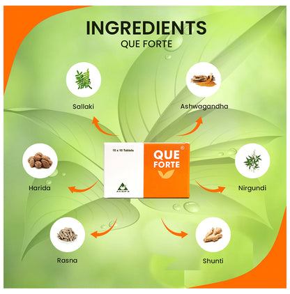 Alopa Que Forte Tablet for Anti Ageing & Stress Relief