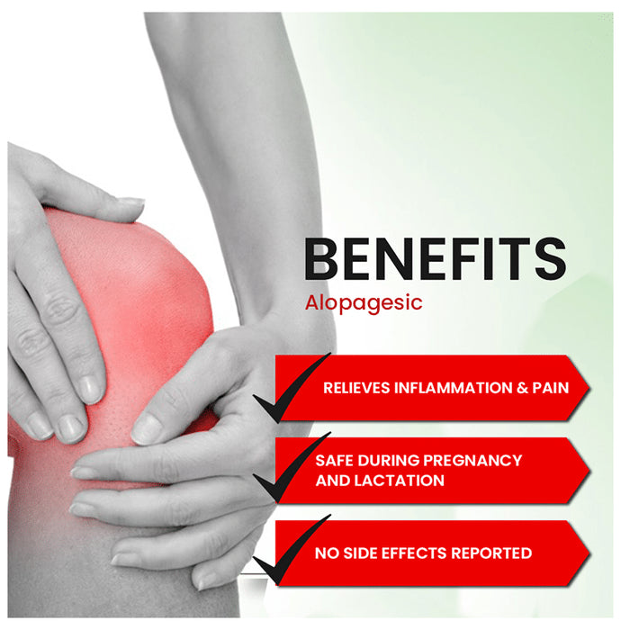 Alopagesic Pain Killer Tablet for Pain Relief and Muscle Cramps