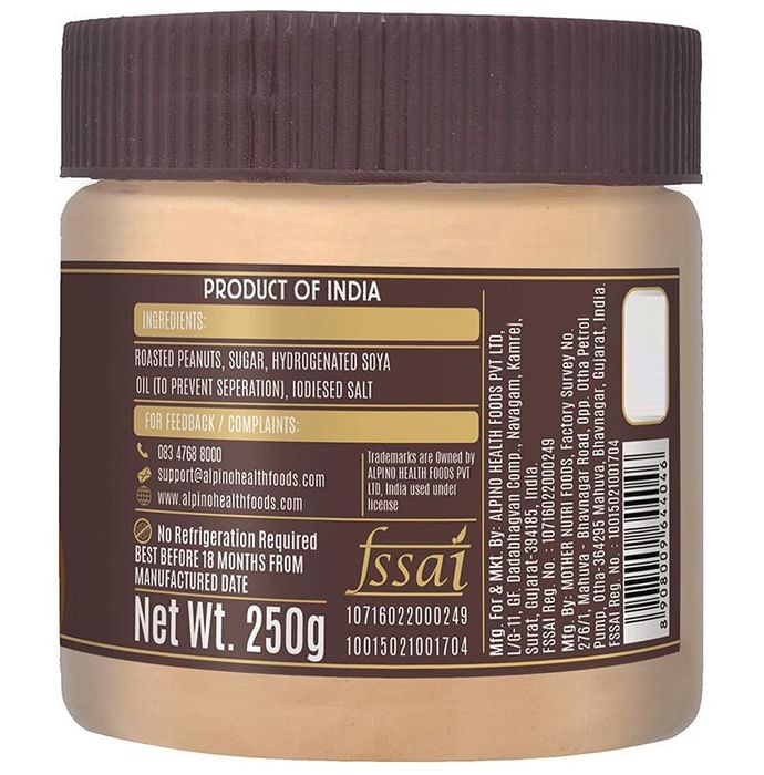 Alpino Classic Crunch Peanut Butter