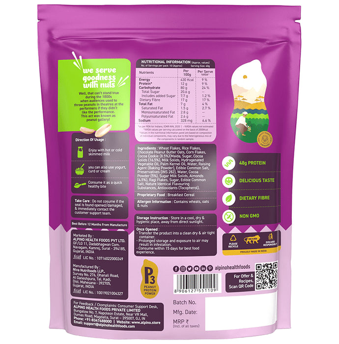 Alpino Peanut Super Muesli