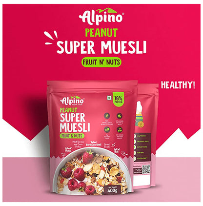Alpino Peanut Super Muesli Fruit and Nut