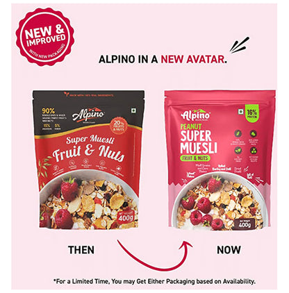 Alpino Peanut Super Muesli Fruit and Nut