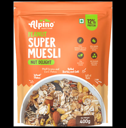Alpino Peanut Super Muesli Nut Delight - Classic Derma