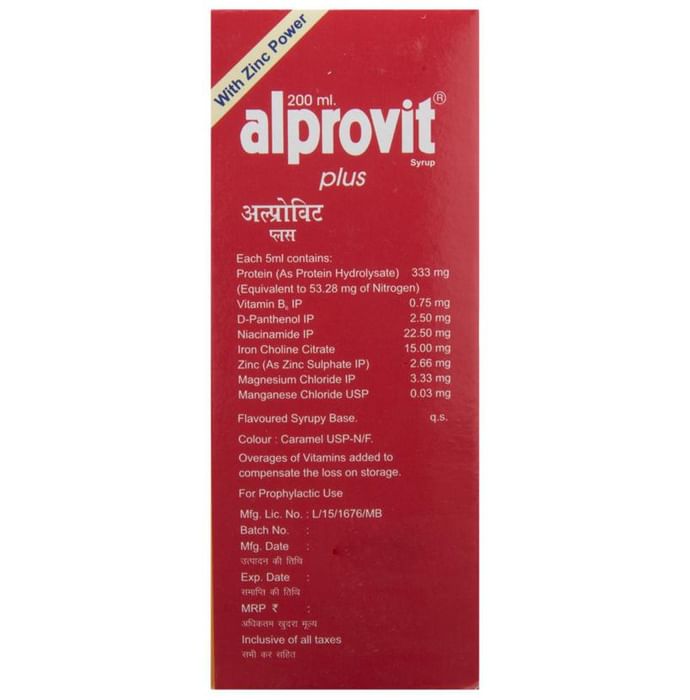 Alprovit Plus Syrup