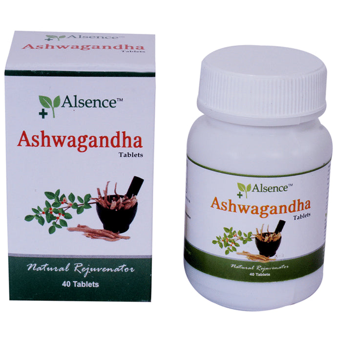 Alsence Ashwagandha Tablet (40 Each) - Classic Derma