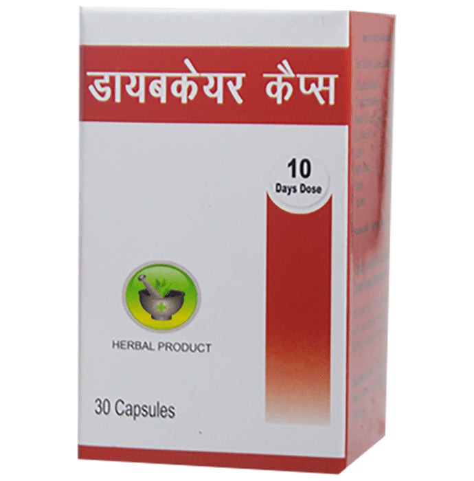 Alsence Diabcare Caps Capsule (30 Each) - Classic Derma