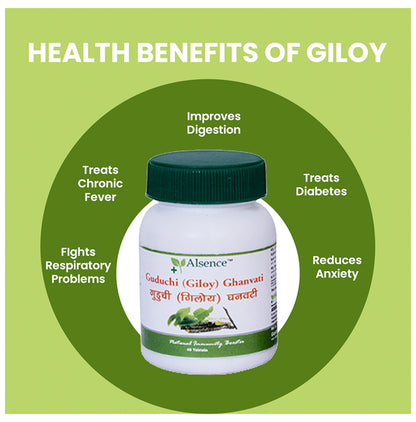 Alsence Guduchi (Giloy) Ghanvati Tablet