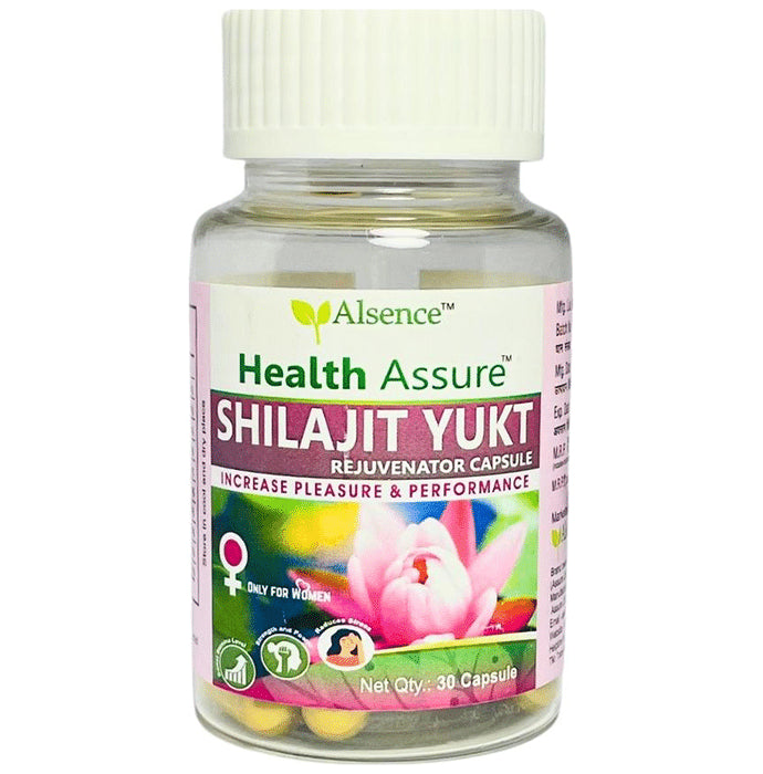Alsence Health Assure Shilajit Yukt Rejuvenator Capsules For Women (30 Each)