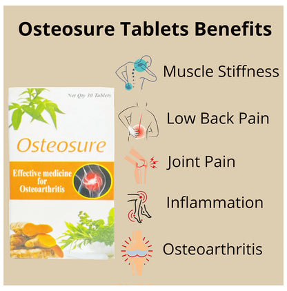 Alsence Osteosure (30 Tablet Each)