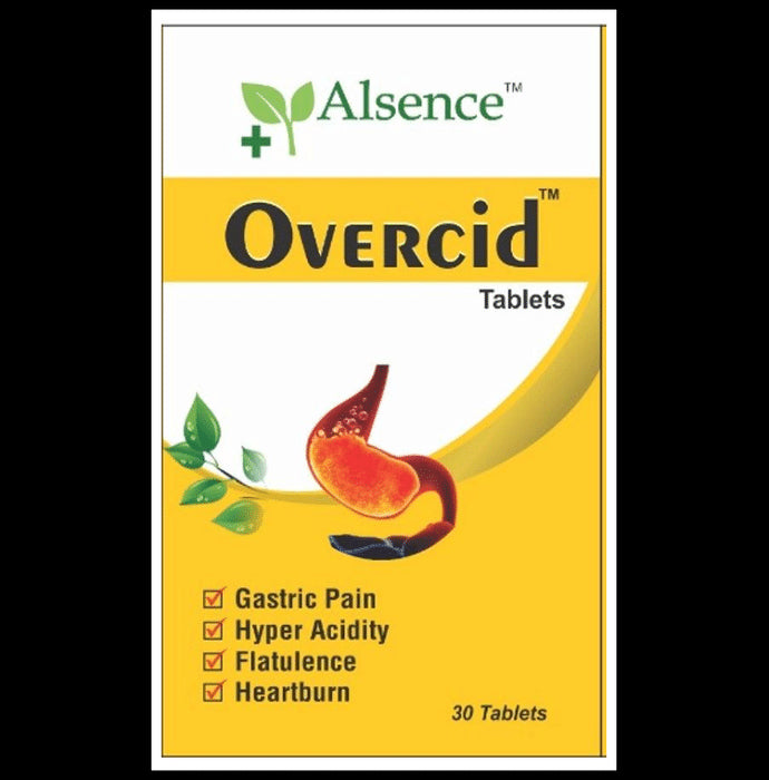 Alsence Overcid Tablet (30 Each) - Classic Derma