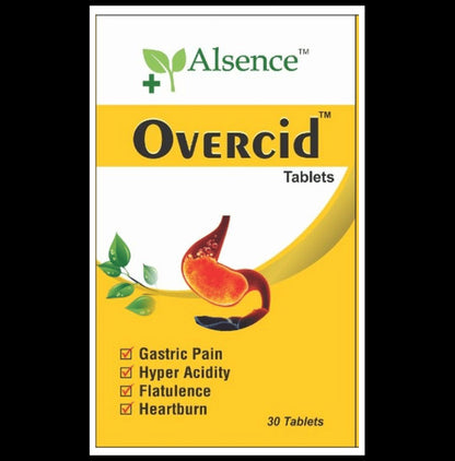 Alsence Overcid Tablet (30 Each) - Classic Derma