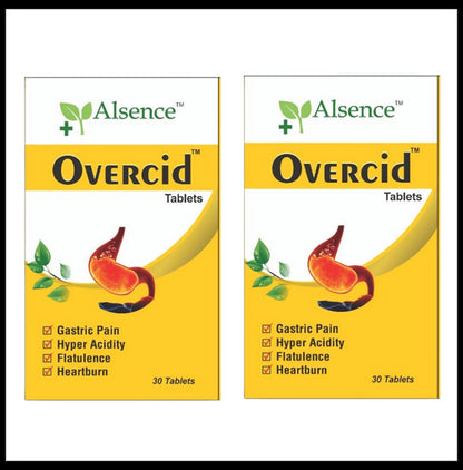 Alsence Overcid Tablet (30 Each) - Classic Derma