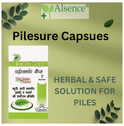 Alsence Pilesure Caps Capsule (28 Each)