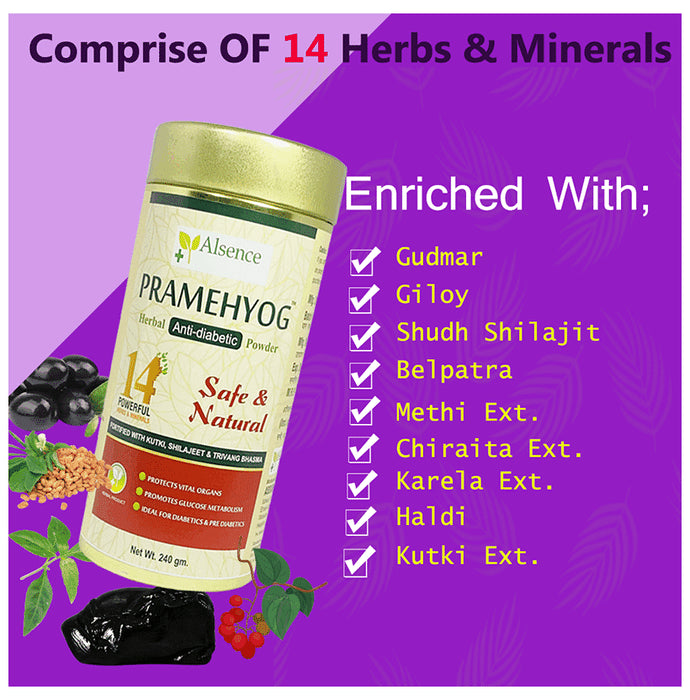Alsence Pramehyog Powder (240gm Each)