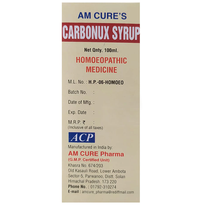Am Cure's Carbonux Syrup