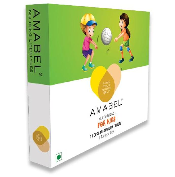 Amabel Multivitamins & Minerals For Kids Tablet - Classic Derma