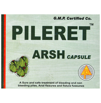 Amar Pharma Pileret Arsh Capsule (10 Each) - Classic Derma