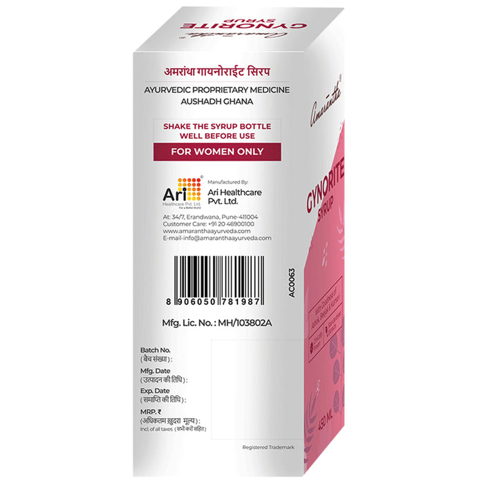 Amarantha Gynorite Syrup