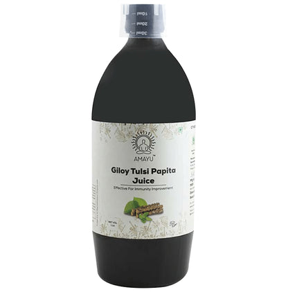 Amayu Giloy Tulsi Papita Juice - Classic Derma