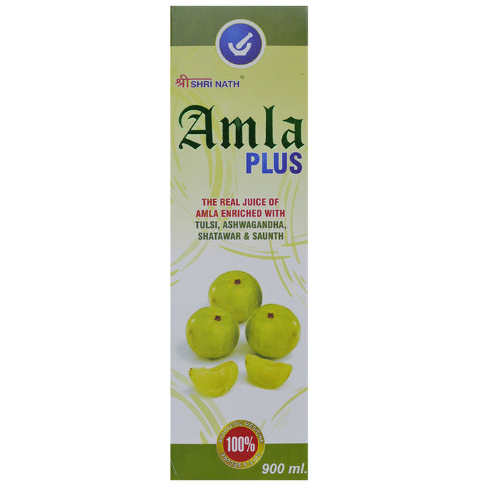Shri Nath Amla Plus Ras with Aloe Vera Gel 10gm free - Classic Derma