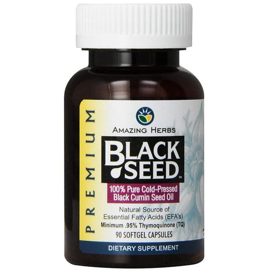 Amazing Herbs Black Seed Soft Gelatin Capsule - Classic Derma