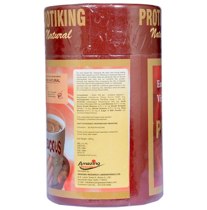 Amazing Protiking Natural Energy Powder with Vitamins & Minerals