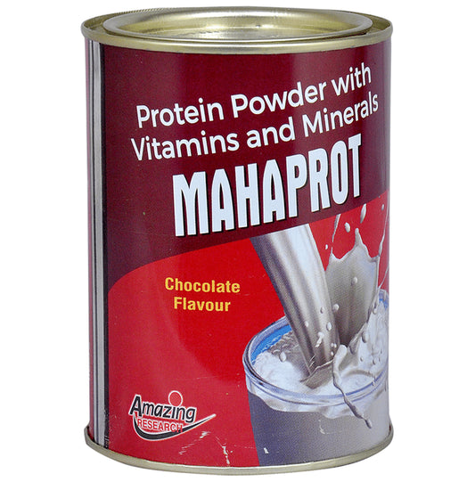 Amazing Research Mahaprot Protein Powder with Vitamins and Minerals Chocolate - Classic Derma