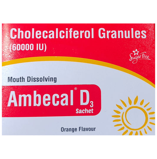 Ambecal D3 Sachet Orange Sugar Free - Classic Derma