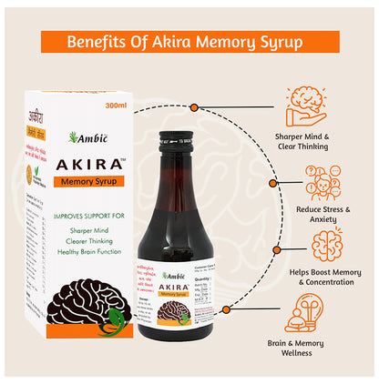 Ambic Akira Memory Syrup (300ml Each)