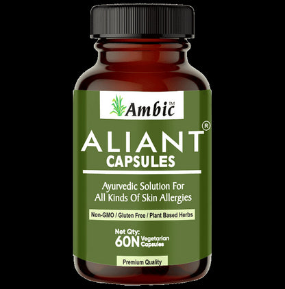 Ambic Aliant Vegetarian Capsule (60 Each) - Classic Derma
